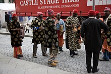 Yam festival celebrants