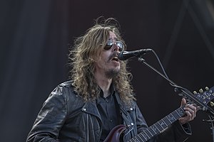 Åkerfeldt with Opeth in 2019