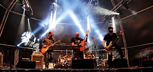 Prime Circle performing live on-stage in 2012