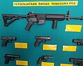 Royal Malaysia Police firearms.