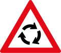 Roundabout ahead