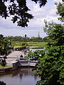 Lechlade - St John's Lock and Lechlade in background