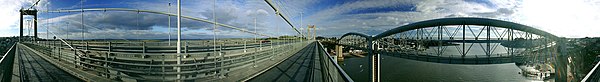 Tamar Bridge and Brunel or Royal Albert Bridge