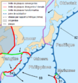 Image 47Tectonic map of Japan (French) (from Geography of Japan)