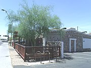 The E.M. White Dairy Barn was built in 1919 and is located at 1810 E. Apache Blvd. in Tempe, Az. The White Dairy Barn is the only known river cobble building remaining in Tempe, and was built around 1918 to 1920 by E.M. White, after he bought the property from M.H. Meyer and J.H. Guyer. Listed in the National Register of Historic Places on October 10, 1984 reference #84000176.