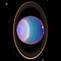 Infrared image of Uranus from Hubble