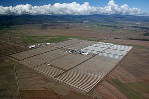 The CSP-station Andasol in Andalusia, Spain