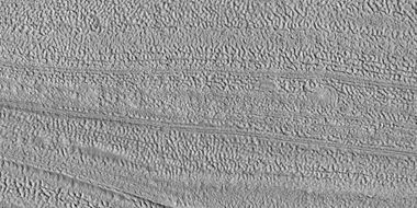 Close view of Lineated valley fill in Ismenius Lacus quadrangle, as seen by HiRISE under HiWish program