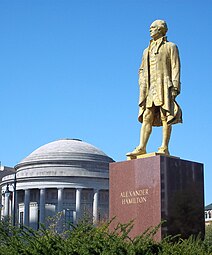 Statue of Alexander Hamilton