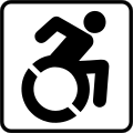 Disability wheelchair user accessibility sign 01.svg