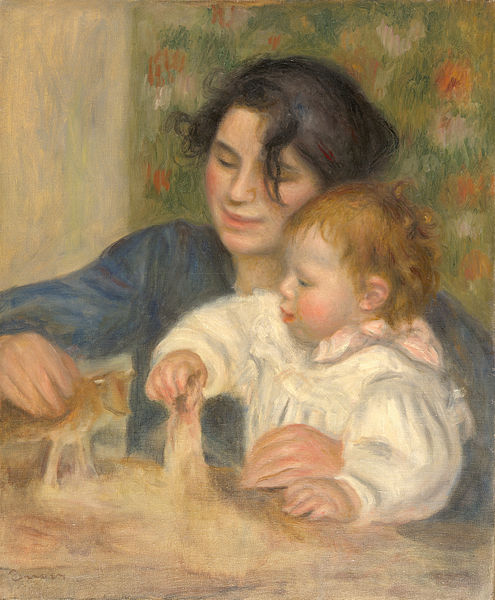Pierre-Auguste Renoir's Gabrielle et Jean.