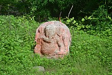 Ganesha statue at Vijay Garh Fort