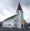 HKBP Pematangsiantar Resort Church, the largest Christian church in the city