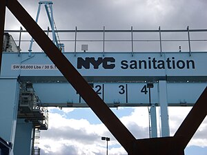 Hamilton Avenue Marine Transfer Station NYC Sanitation