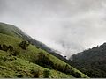 Hills seen from top of the mountain