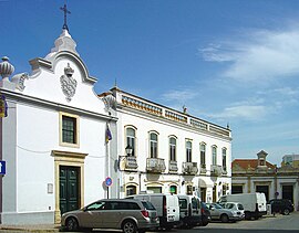 Sea coast of municipality of Lagoa