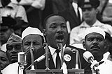 Martin Luther King Jr. (STH '55) – leader of the civil rights movement who advanced the right to vote, desegregation, and labor rights, recipient of the 1964 Nobel Peace Prize, 1977 Presidential Medal of Freedom