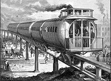 Drawing of a train