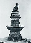 The original brown dog statue