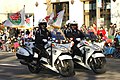 Pasadena Police Department motorcycle officers during the 2014 Rose Parade