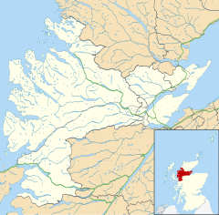 Achanalt is located in Ross and Cromarty