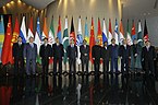 2009年上海合作组织会议在俄罗斯叶卡捷琳堡的各国元首