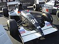 1993 Sauber C12, the first car, with its black livery.