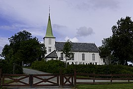 Exterior view of the church (in 2013)