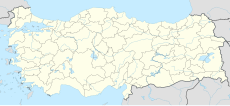 因吉利克空军基地在土耳其的位置