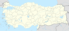 Kız Kulesi, Rize is located in Turkey