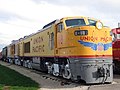 Image 51Union Pacific 18, a gas turbine-electric locomotive preserved at the Illinois Railway Museum (from Locomotive)