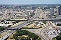 I-35E interchange with Spur 366