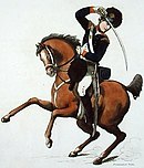 Yeomanry Cavalryman on horseback