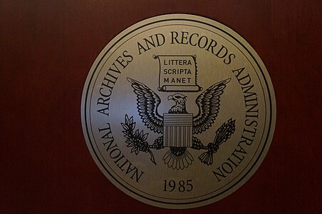 The conference took place at the United States National Archives Building