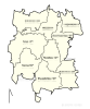 Chanditala-I CD block map showing GP areas