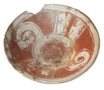 Saladoid culture ceramic from the Hacienda Grande archaeological site in Loíza; 100 BCE - 600 AD