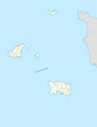 Fremont Point transmitting station is located in Channel Islands