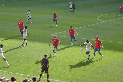 Ghana v Czech Republic in the 2006 FIFA World Cup