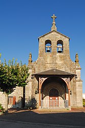 The church in Condat-sur-Vienne