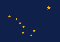 美国阿拉斯加州州旗