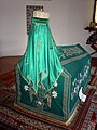 The coffin of Gül Baba