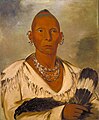 Image 35Chief Black Hawk, by George Catlin (from History of Wisconsin)