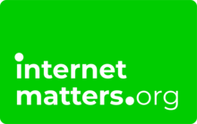 Internet Matters' logo - a green rounded rectangle with internetmatters.org written in white