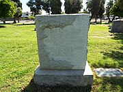 Grave site of Collins Rowes Hakes (1837-1916) and Mabel Ana Morse Hakes (1840-1909). The Hakes were the first to discover gold in the Goldfield area by the Superstition Mountains.