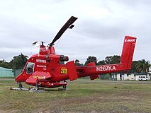 Kaman K-Max K-1200 used for aerial firefighting in Idaho