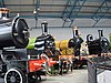 Locomotives around the turntable at the National Railway Museum