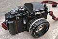 Nikon F3 buttons and knobs