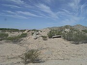 Ruins of the Gila River Japanese Relocation Internment Camp.