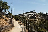 自弥山登山步道看到的狮子岩站