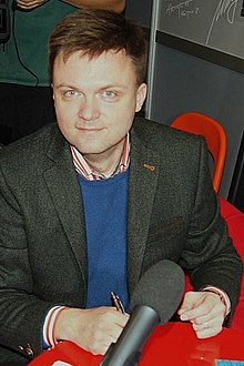 Portrait picture of Szymon Hołownia in 2012